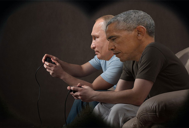 Снимок Путина и Обамы на G20 стал источником фотожаб